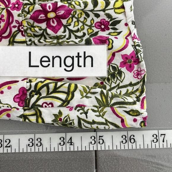 Torrid Dress Floral Keyhole Flowy White Pink Size 1X - Picture 10 of 15